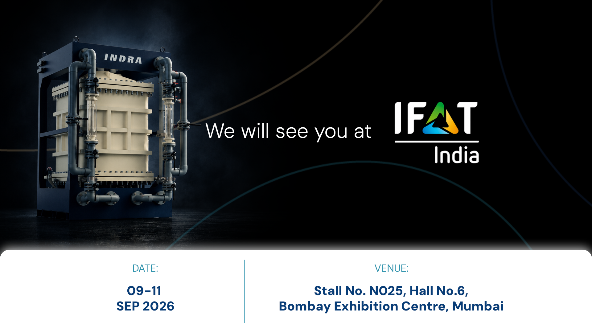 Special Announcement - Indra Water at IFAT 2026